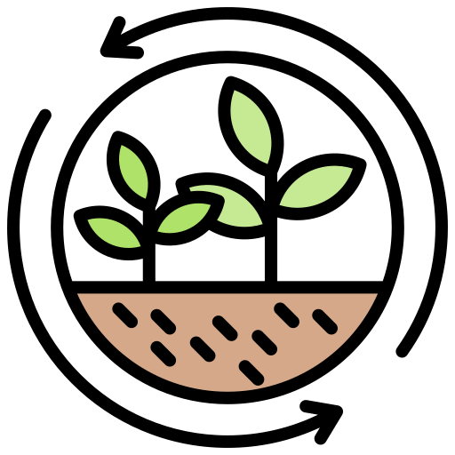 Icône agriculture durable